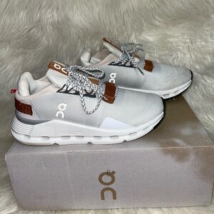On Cloudnova White/Pearl Women’s Size 8
